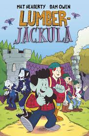 Link to book trailer for Lumber-Jackula